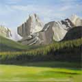 "Mount Engadine"   16x20   Private Collection